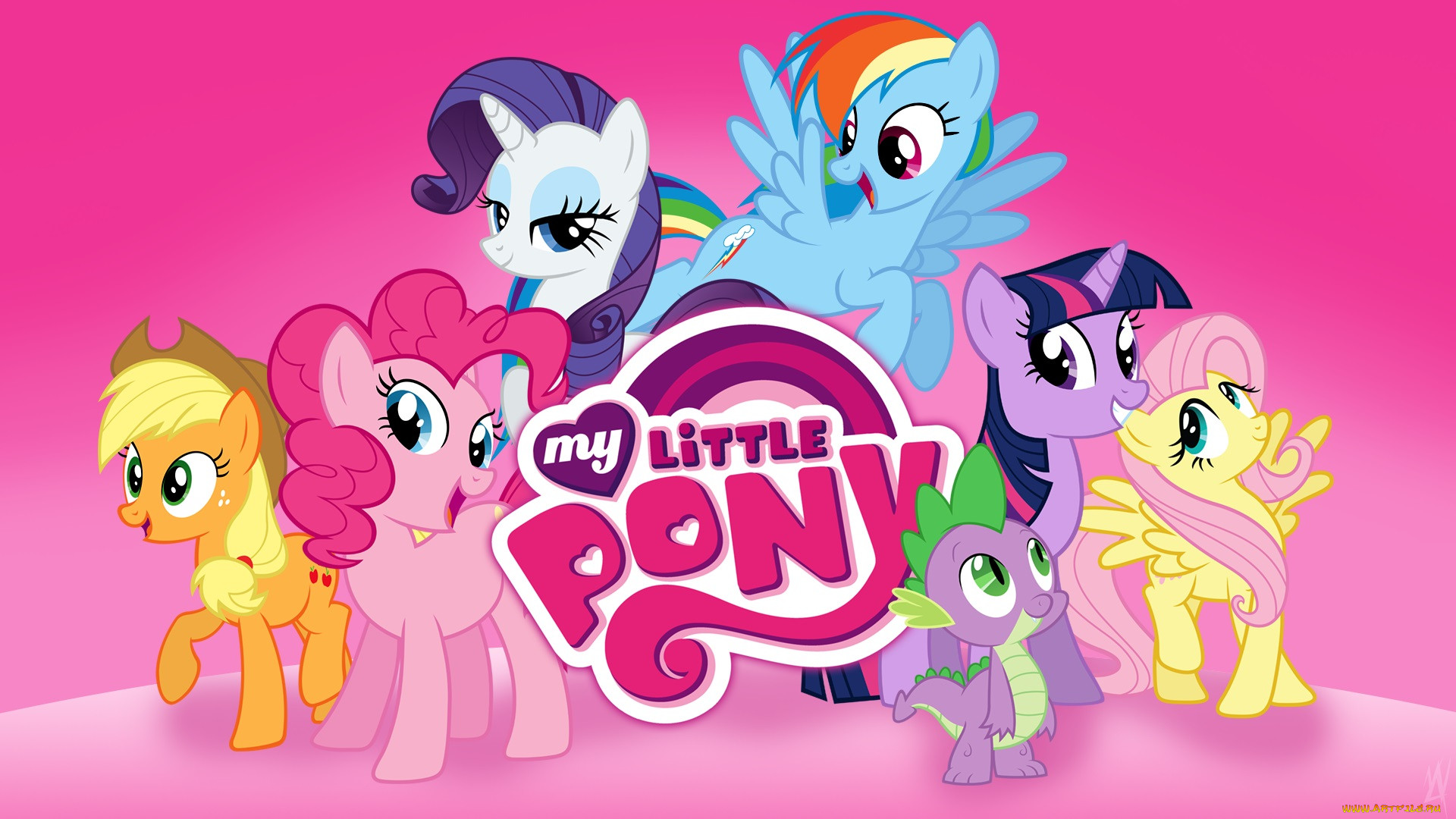 Обои Мультфильмы My Little Pony, обои для рабочего стола, фотографии  мультфильмы, my little pony, пони Обои для рабочего стола, скачать обои  картинки заставки на рабочий стол.